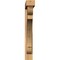 Ekena Millwork Olympic Block Smooth Bracket w/ Offset Brace, Western Red Cedar, 5 1/2"W x 40"D x 40"H BKT0604X40X40OLY05SWR - alternate 4